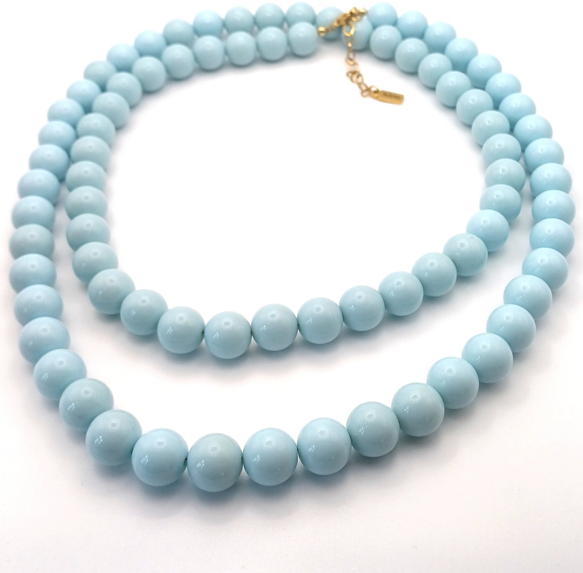 Zomerse acryl ketting extra lang (105cm)