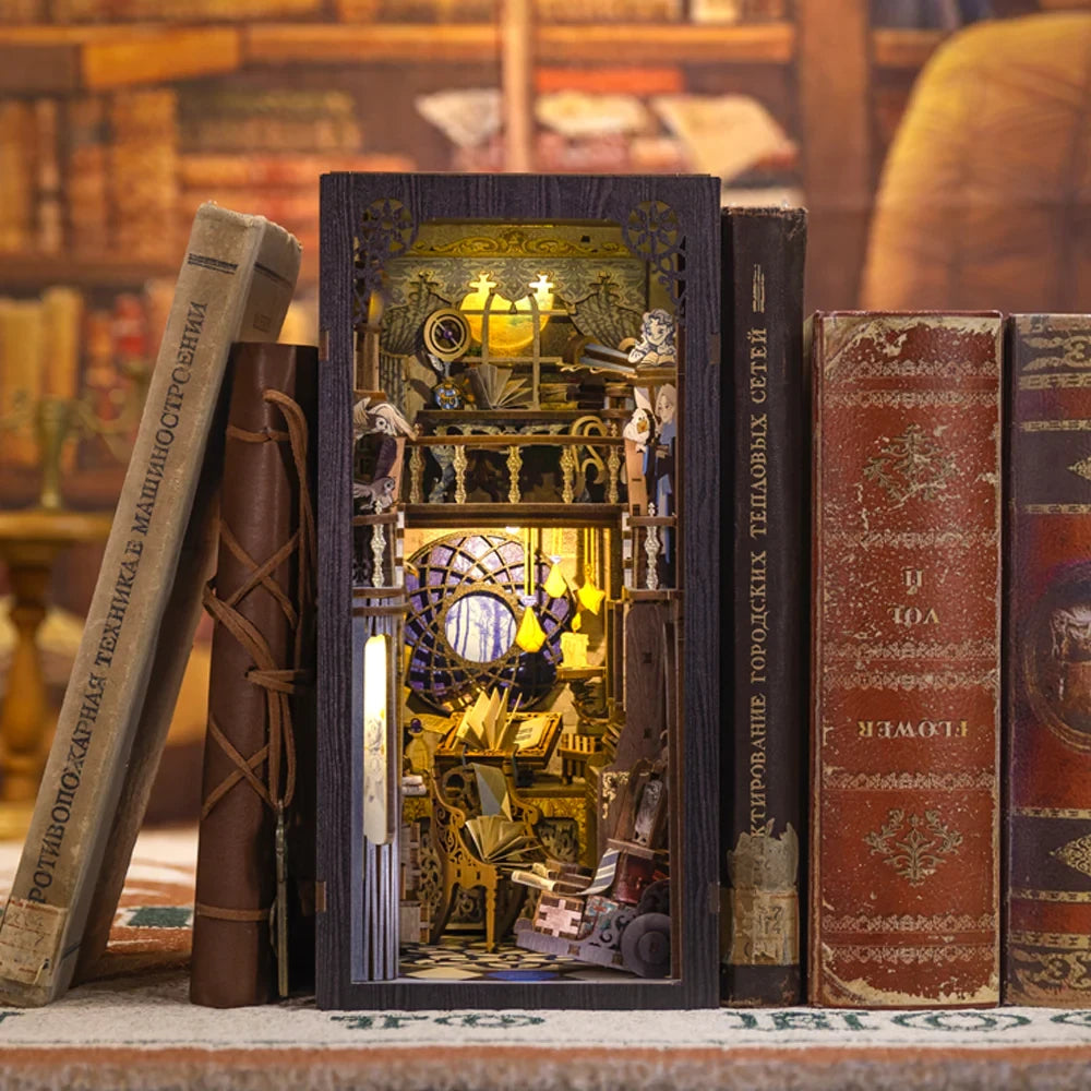 Cutebee, DIY Booknook, Nebula Common Room, RK02B, 18x11x23cm
