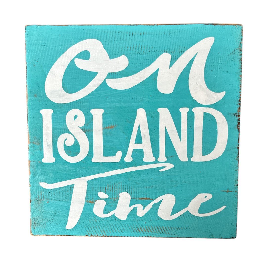Wandbord On Island Time