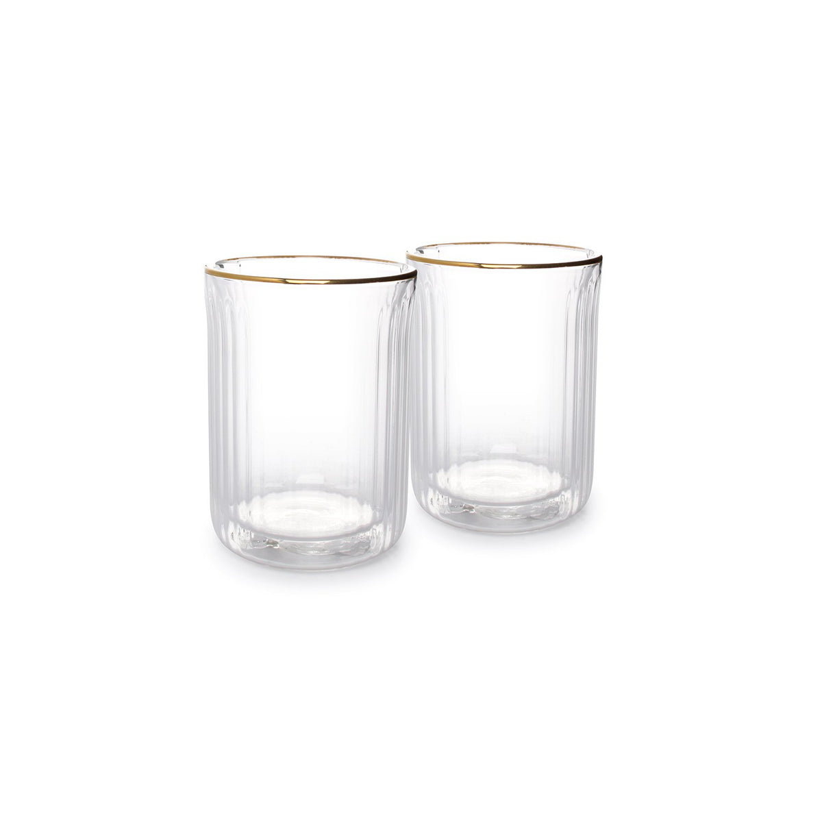 Beker 28cl dubbelwandig Rome - Set van 2