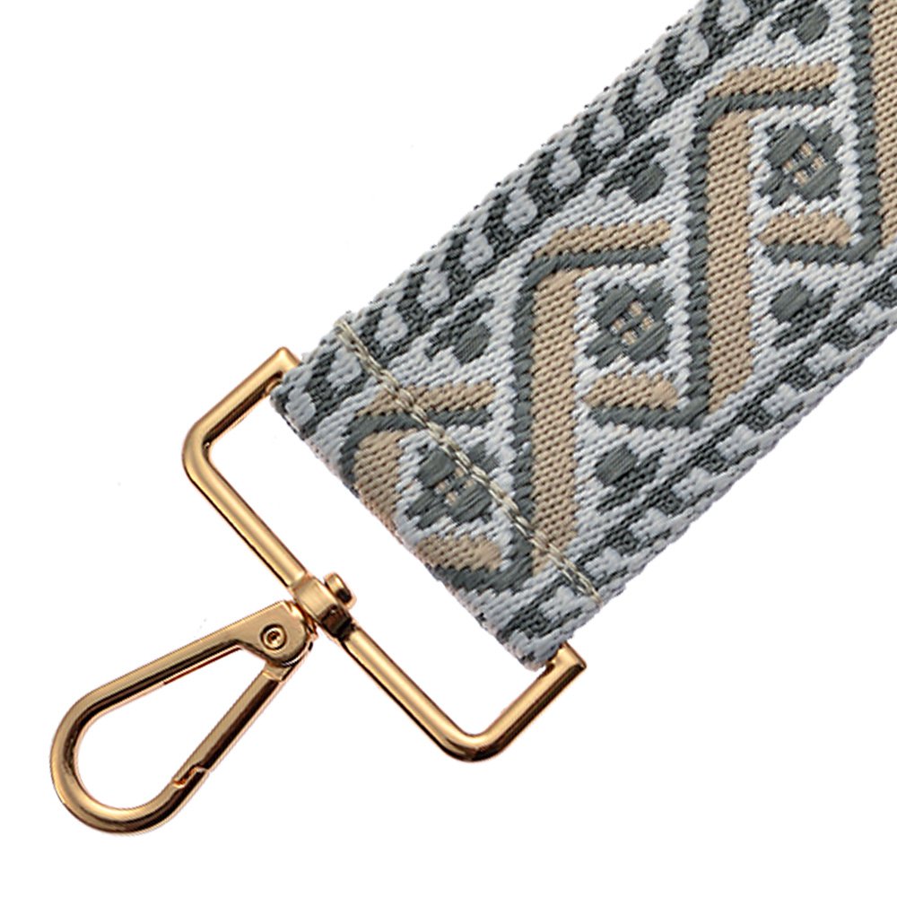 Tassenriem Wit Beige, Synthetisch 5x140 cm
