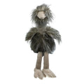 Knuffel langhaar struisvogel 43cm*