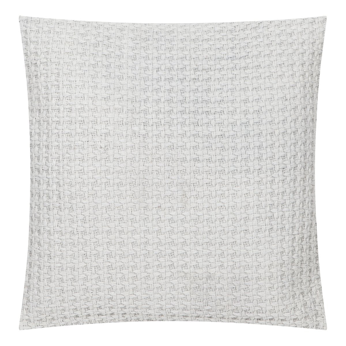 Stonewash Dobby Knit kussen zilver 45x45cm