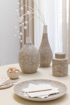 J-Line kom Marie - keramiek - creme - small