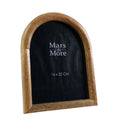 Fotolijst mango hout boog 15x20cm