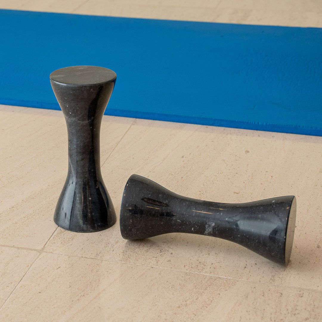 Haltersset Zwart Marmer