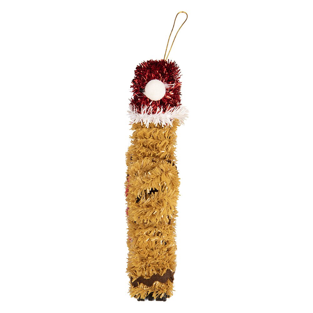 Kersthanger Gingerbread man 12x3x16 cm Bruin Kunststof
