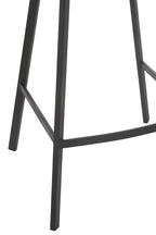 J-Line Barstoel Kent Metaal/Polyester Bruin