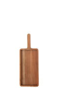 J-Line snijplank Rechthoek - hout - naturel - S