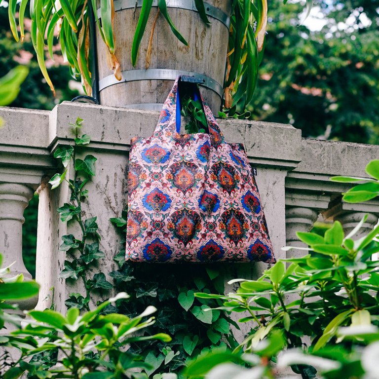 Loqi Bag Large - Tapestry Tea Rose gerecycled