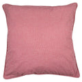 Kussen katoen donker rood ruit 55x55cm