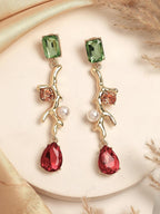 Eigentijdse oorbellen – Vergulde mode-sieraden – Damesaccessoires