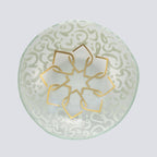 Gold Bowl Pop Medium 24x7 Gold & White