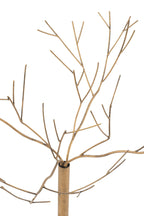 J-Line decoratie Boom - metaal - goud - small