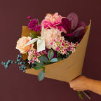 Classic Artificial Bouquet - Bourgondië
