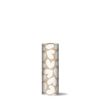 XL Solo Hearts - Balierol kraft/wit