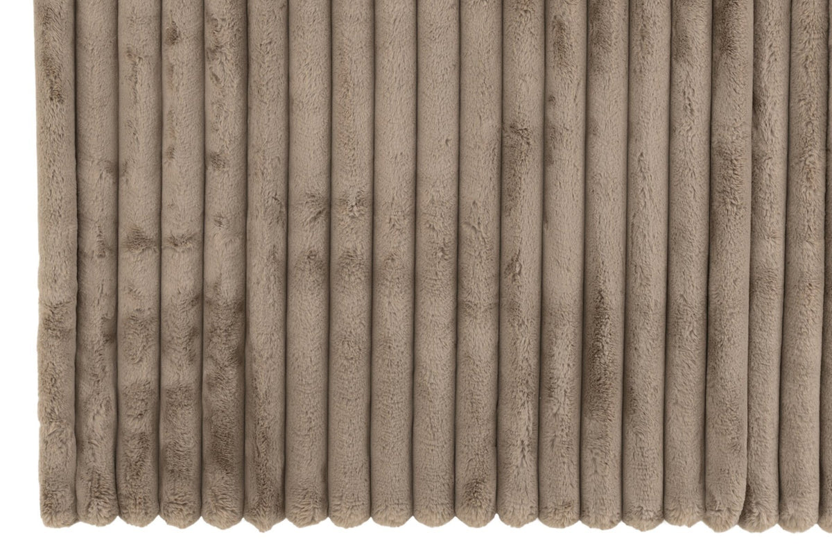 J-Line Plaid Groot Corduroy Polyester Taupe