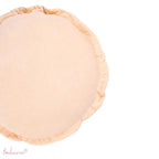 Kussen Round Ruffle Nude