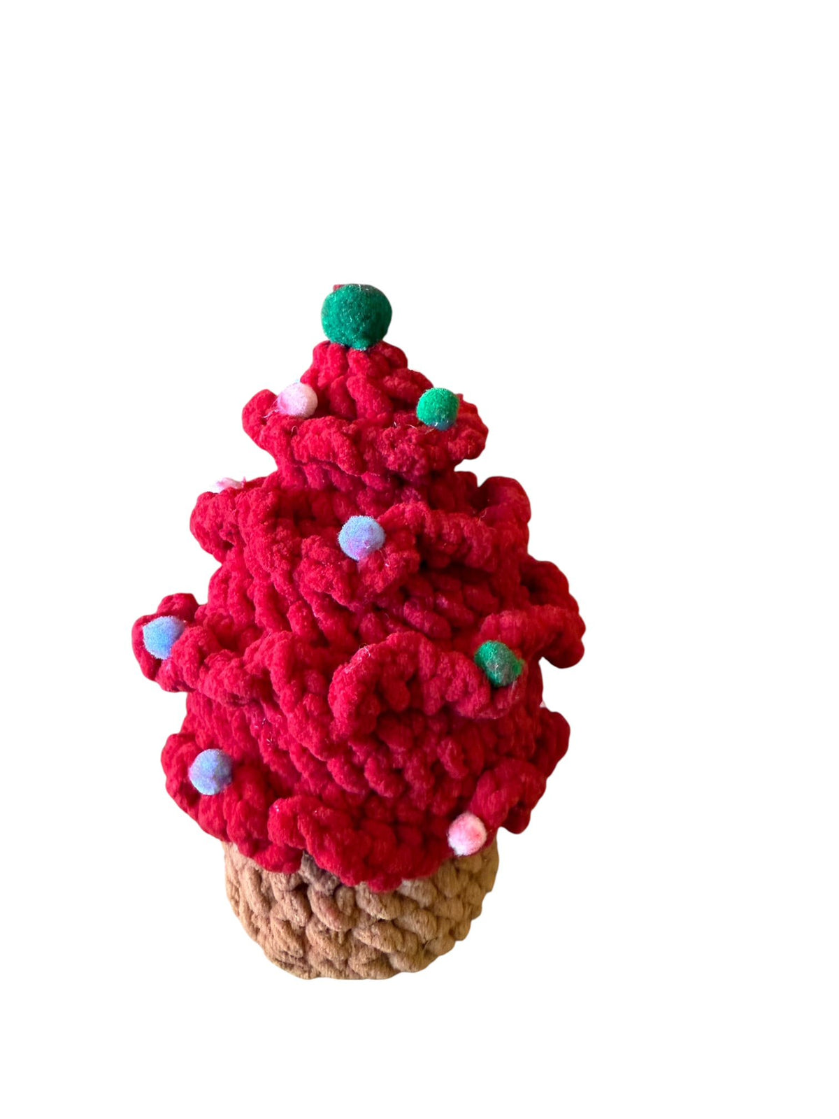 Haak kerstboom rood