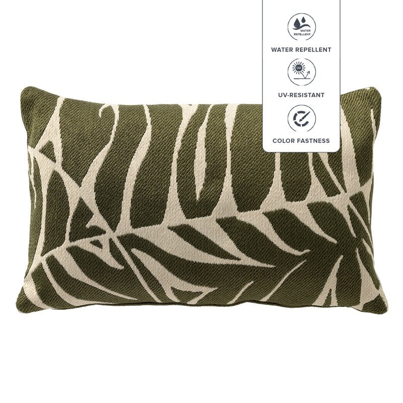Dutch Decor Eden - Outdoor Cushion 30x50 cm - Mayfly - Green