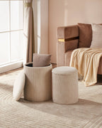 Hocker Vavatenina Crème 35x45 cm