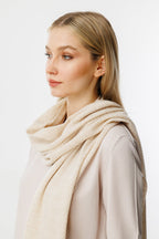 Lycia Shawl Ecru-Beige