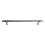 Factory wandplank - FSC gerecycled hout - 80 cm of 120 cm