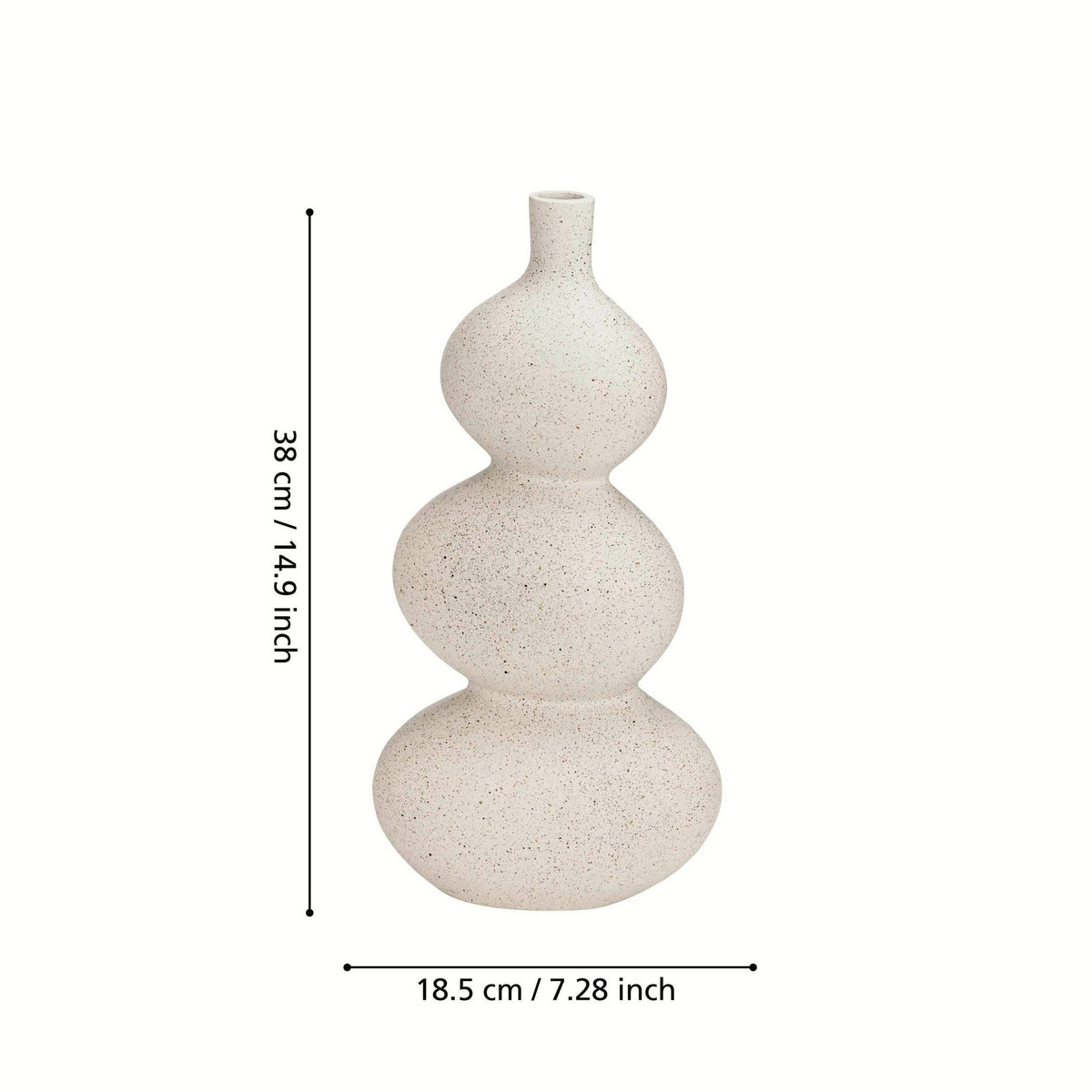 Vaas Prush Cream 18.5x10.5x38cm