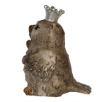 Decoratie Beeld Vogel 9 cm Beige Polyresin