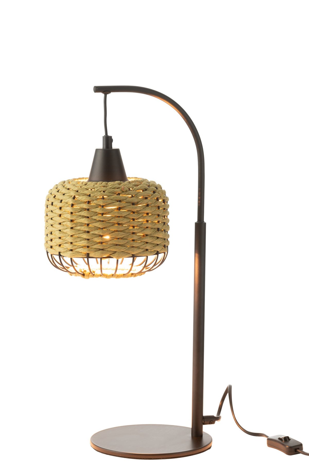 J-Line Lamp Lantaarn Metaal Groen