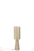 J-Line tafellamp met touw greige small
