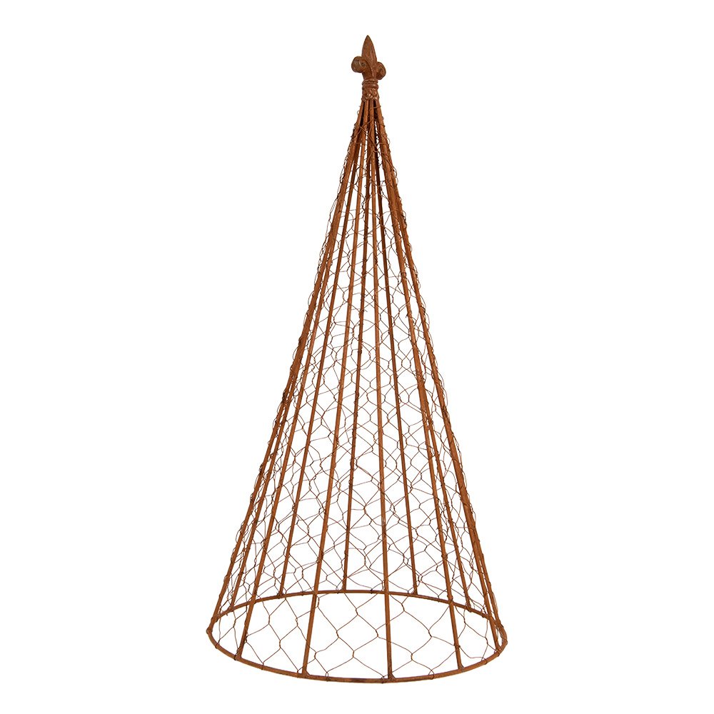 Decoratie Beeld Ø 30x62 / Ø 25x51 / Ø 20x41 cm Bruin Metaal