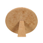 Spiegel rond standaard koe bruin/wit 25cm*