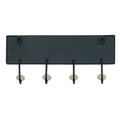 Wandkapstok 40x5x17 cm Zwart Rood IJzer Motor