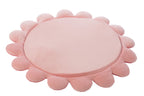 J-Line speelmat Bloem - polyester - roze
