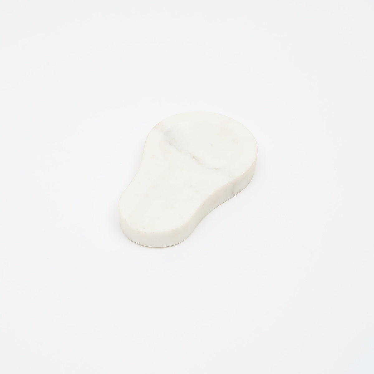 Witte marmeren lepelhouder – elegant en duurzaam ontwerp