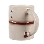 Mok Hert 250 ml / 250 ml Beige Keramiek Hert