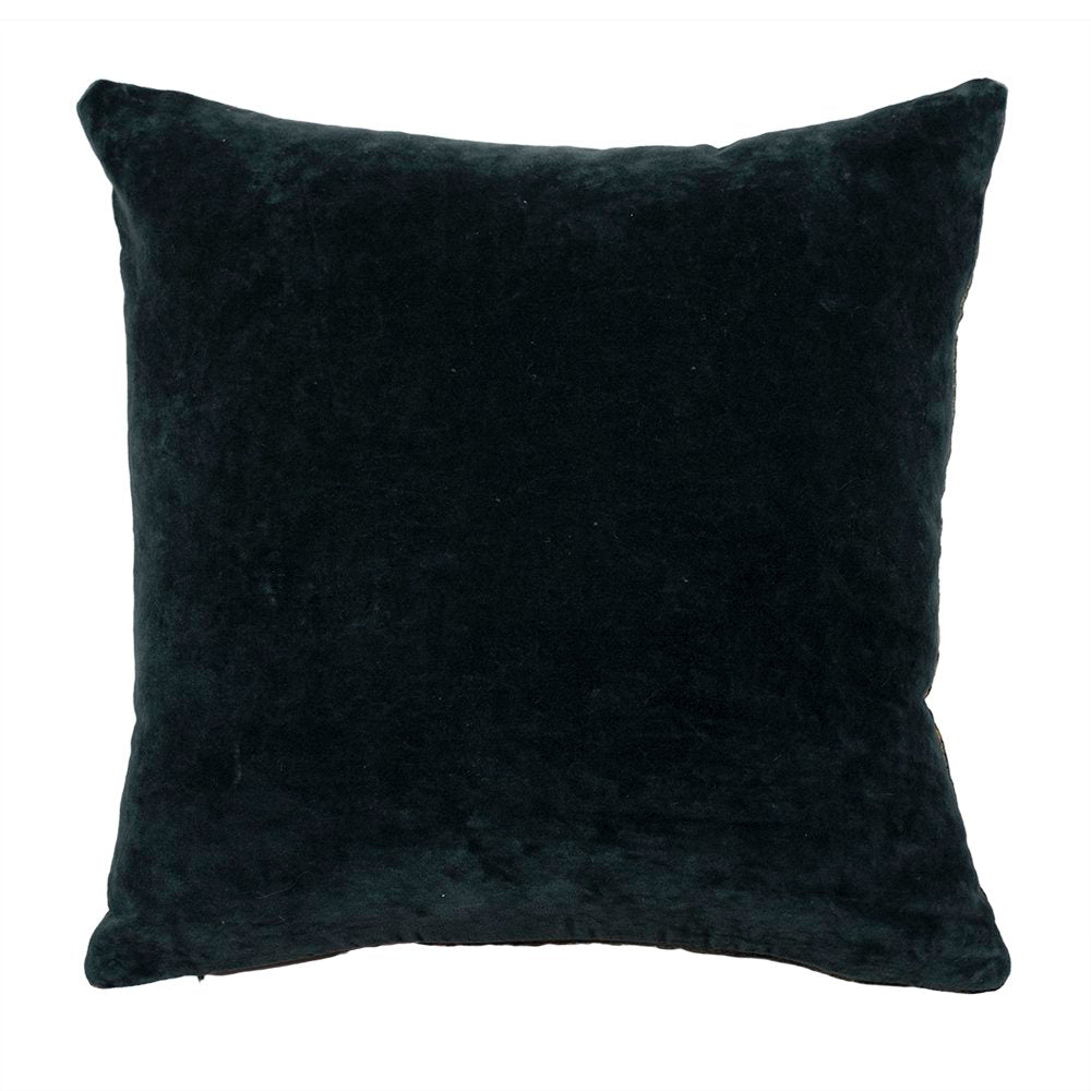 Kussen fluweel preppy honden 45x45cm*