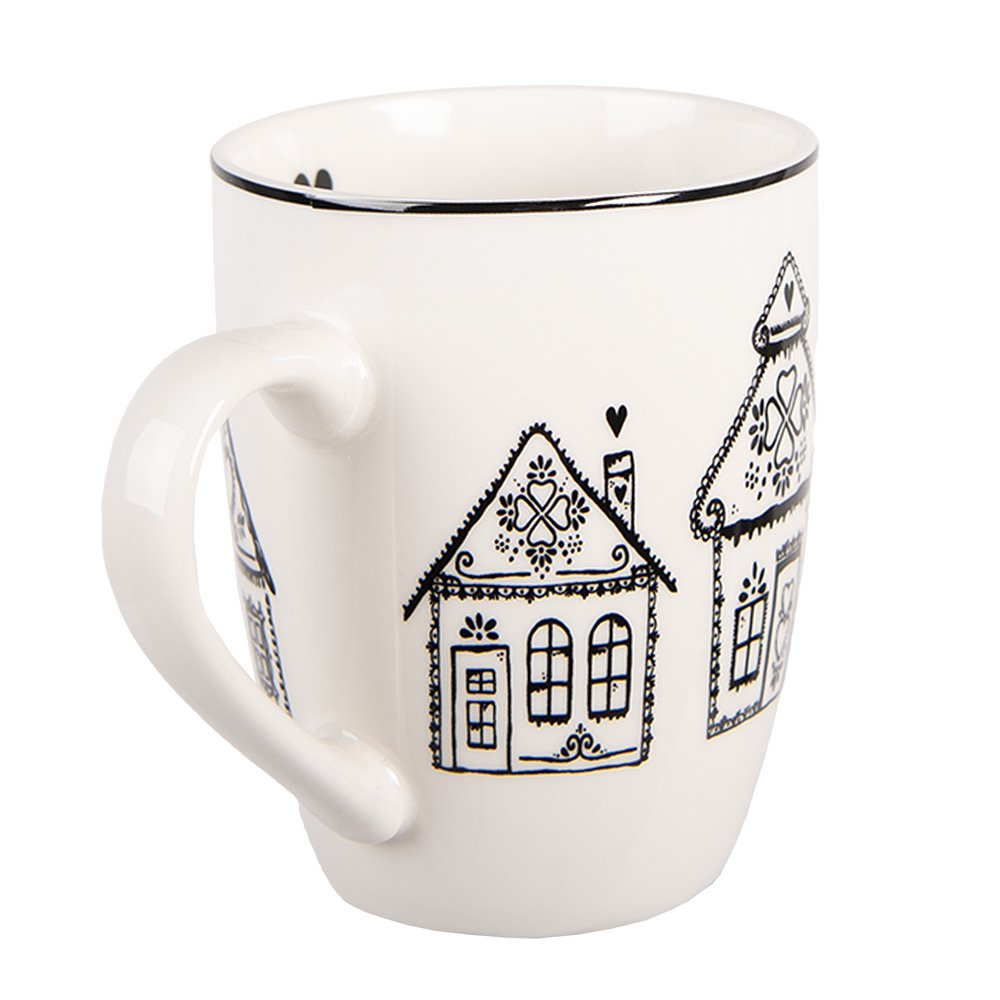 MOK 350 ml Beige Porselein Gingerbread House