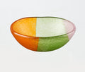 Artisano Bowl Tray 12x5 Green & Orange