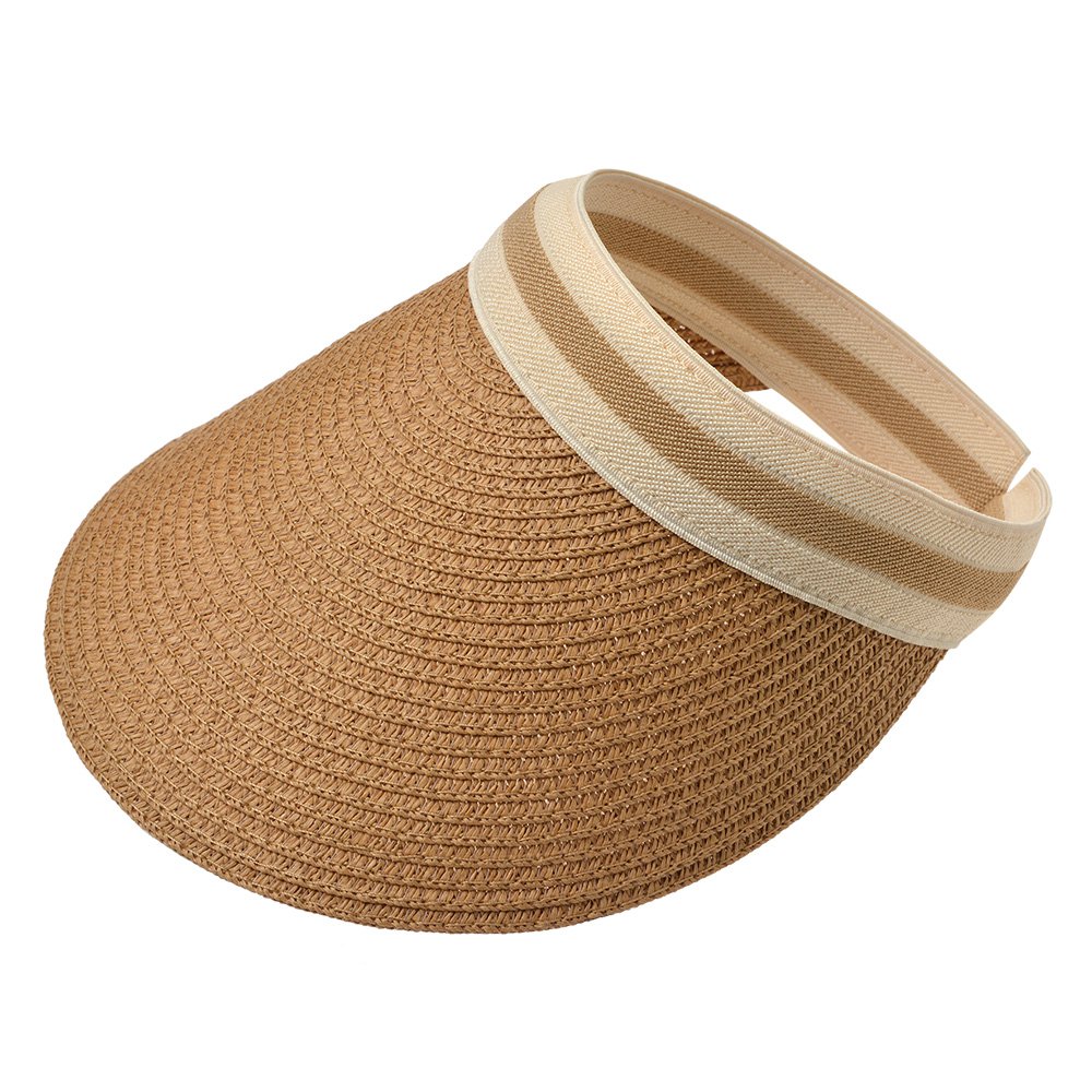 Zonneklep Bruin, Papierstro