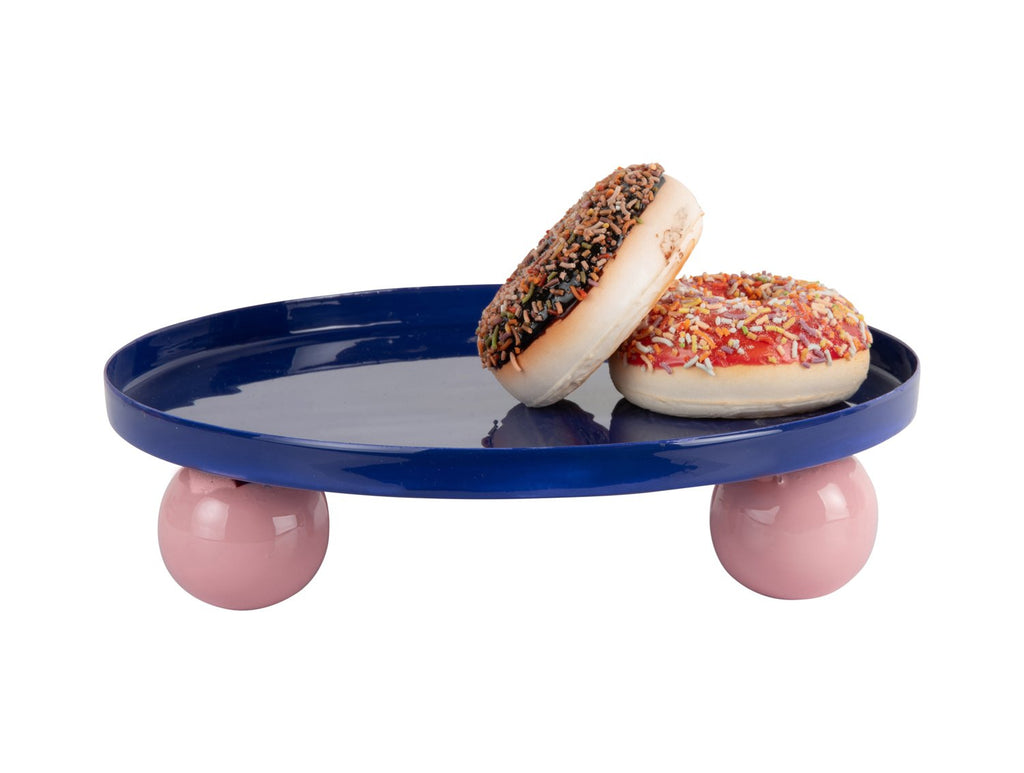 Dienblad Dubbel Funky Rond Groot