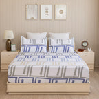 Laken | Katoen 210 TC Elastisch Getailleerd | Kingsize 2-delige set