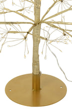 J-Line decoratie Boom - warm witte - ijzer - goud - M - LED