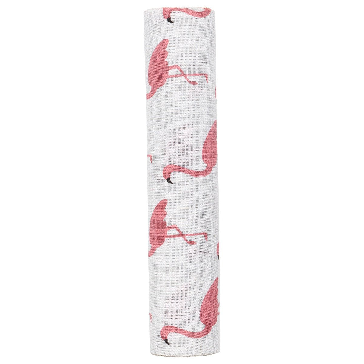 Flamingo Tafelband roze 30cmx3mtr (opgerold) (20 in doos)