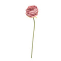 Kunstbloem Roos 43 cm Roze Kunststof