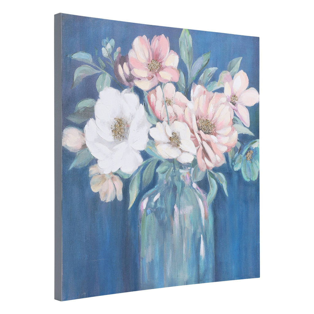 Schilderij Alaminos Roze 80x80 cm