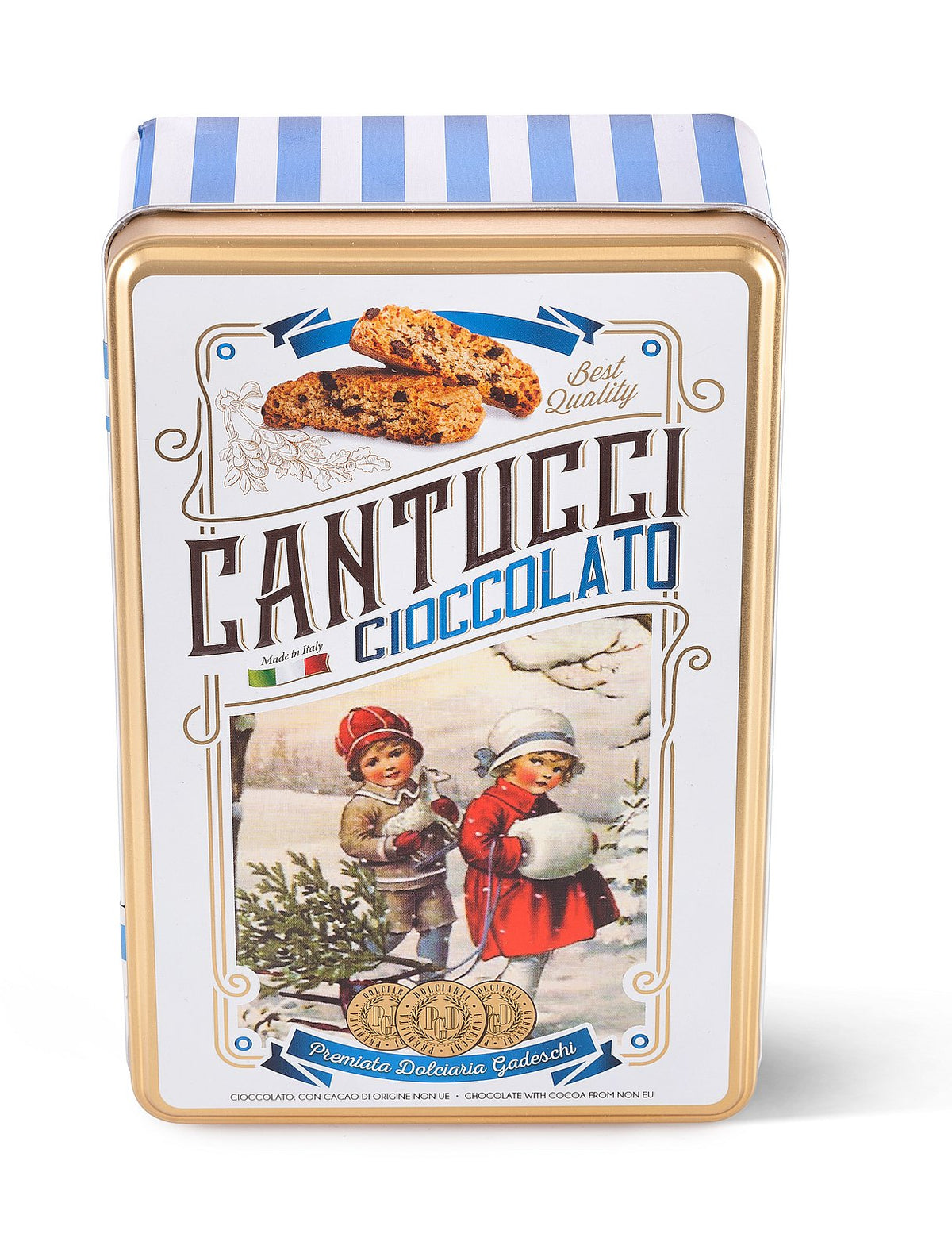 Gadeschi - Christmas Cantucci Choco Winter Blik