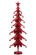 J-Line Kerstboom - ijzer - rood - large