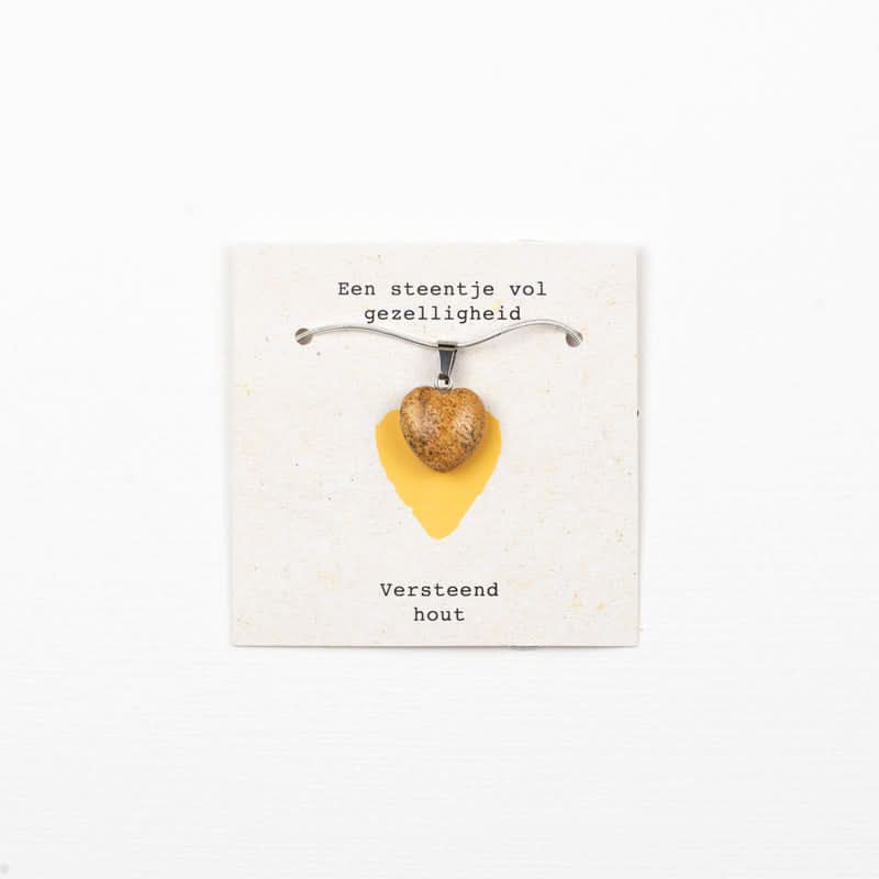 Ketting Versteend hout